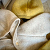 Organic Wool Fleece Onesie - Saffron Melange