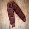 Organic Wool Fleece Pants - Cinnamon