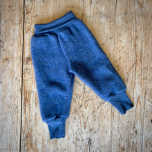 Organic Wool Fleece Pants - Blue