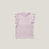 Eyelet Tee Seashell Pointelle