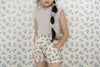 Eyelet Tee Seashell Pointelle