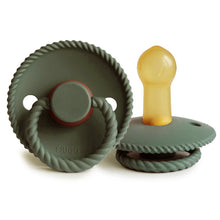  FRIGG Rope Round Latex Pacifier Olive