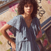 Faune Camelia Dress Cornflower Blue