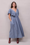 Faune Camelia Dress Cornflower Blue