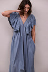 Faune Camelia Dress Cornflower Blue