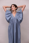 Faune Camelia Dress Cornflower Blue