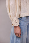 Faune Lily Of The Valley Blouse Oyster