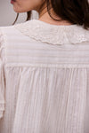Faune Loire Blouse Vintage White