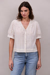 Faune Loire Blouse Vintage White