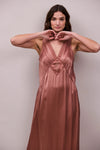 Faune Primrose Dress Sandalwood