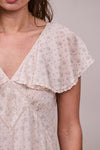 Faune Vivienne Dress Cornflower Print