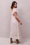 Faune Vivienne Dress Cornflower Print