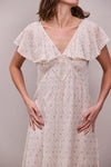 Faune Vivienne Dress Cornflower Print