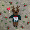 Felt So Good Handmade Felt BFF Reindeer Hanging Christmas Decoration