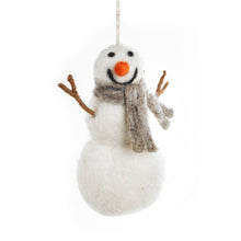  Felt So Good Handmade Felt Norman the Snowman Hanging Decoration