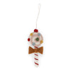 Gry and Sif Christmas Decoration Christmas Candy with Ochre Bow