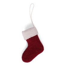  Gry and Sif Christmas Decoration Mini Red Stocking