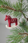 Gry and Sif Christmas Decoration Rocking Horse