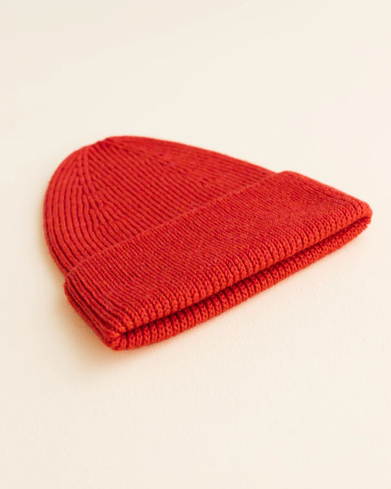 Adult Beanie Fonzie - Red