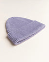 Hvid Beanie Fonzie Lilac