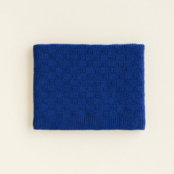 Hvid Tube Scarf Gigi Cobalt Blue