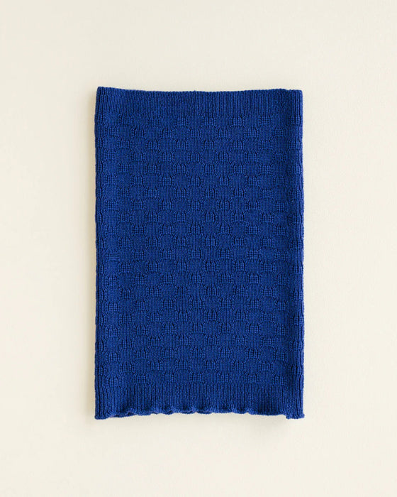 Hvid Tube Scarf Gigi Cobalt Blue