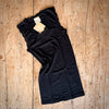 Organic Wool & Silk Women's Sleeveless Top - Black Lace