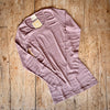 Organic Wool & Silk Women's Top - Dusty Rose