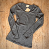 Organic Wool Women's Top - Slate
