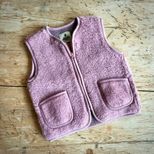  Wool Pepitko Gilet - Venetian Pink