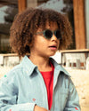 IZIPIZI Kids Sunglasses 5 7y Turquoise Stone