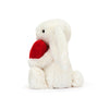 Jellycat Bashful Red Love Heart Bunny Small