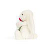 Jellycat Cream Bunny with Rose