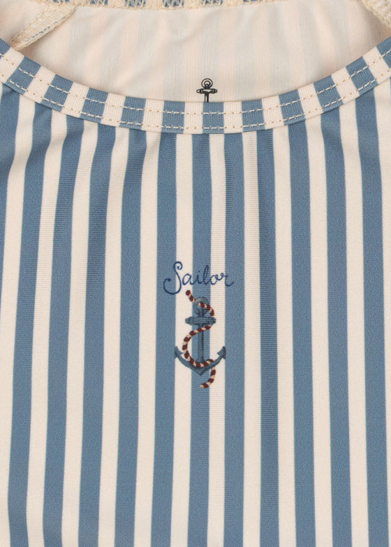 KONGES SLOJD ASTER SWIM TOP SAILOR STRIPE