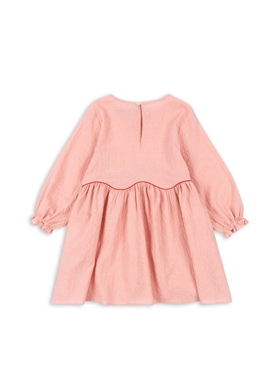 KONGES SLOJD AVA DRESS MELLOW ROSE