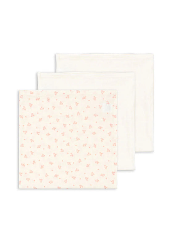 KONGES SLOJD BELLINI 3 PACK MUSLIN CLOTH ILMIA