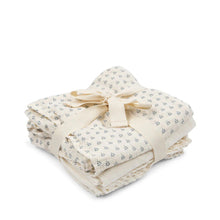  KONGES SLOJD BELLINI 3 PACK MUSLIN CLOTH PUNTO BLU