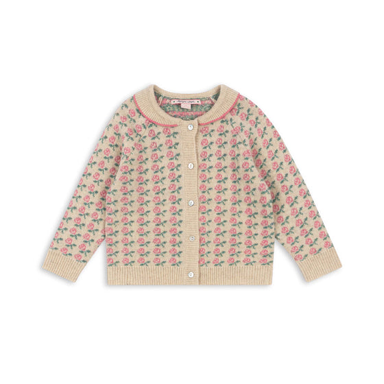 KONGES SLOJD BELOU KNIT CARDIGAN ROSE