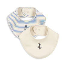  KONGES SLOJD BIB SET STRIPE PROVENCE