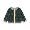 KONGES SLOJD BILLI KNIT CARDIGAN GREEN