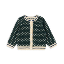  KONGES SLOJD BILLI KNIT CARDIGAN GREEN