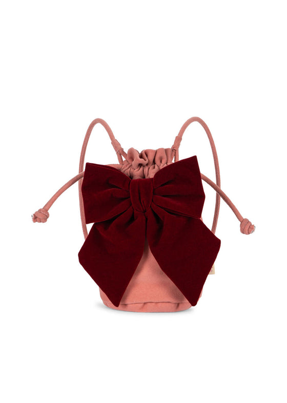 KONGES SLOJD BOW BAG MELLOW ROSE