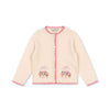 KONGES SLOJD COLLETTE KNIT CARDIGAN OFF WHITE