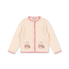  KONGES SLOJD COLLETTE KNIT CARDIGAN OFF WHITE