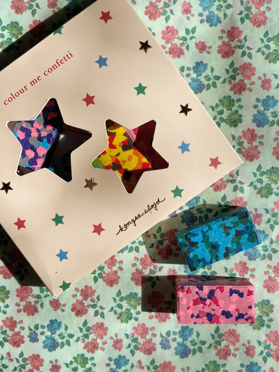 KONGES SLOJD CONFETTI CRAYONS