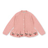 KONGES SLOJD CYPRES CARDIGAN MELLOW ROSE