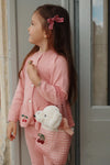 KONGES SLOJD CYPRES CARDIGAN MELLOW ROSE