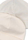 KONGES SLOJD FIO STRIPE 2 PACK BEANIE BLUE MIX