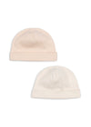 KONGES SLOJD FIO STRIPE 2 PACK BEANIE BLUSH MIX