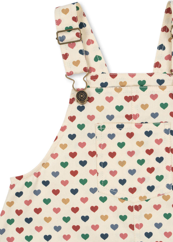 KONGES SLOJD FRANKIE OVERALL DRESS COEUR COLORE